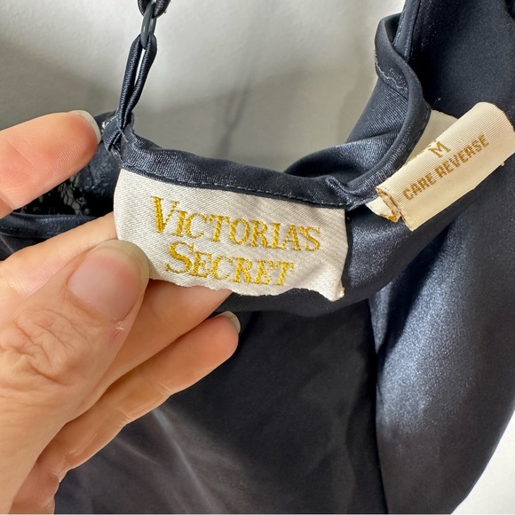 Victorias Secret Gold Label Satin Nightgown Medium - Picture 6 of 8